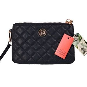 Badgley Mischka quilted wristlet / clutch bag New With Tags